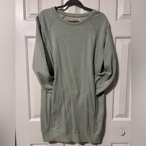 Mint Green sweatshirt dress from Plenty
